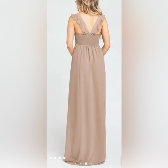 Show Me Your MuMu June Maxi Chiffon in Dune - Picture 2 of 7